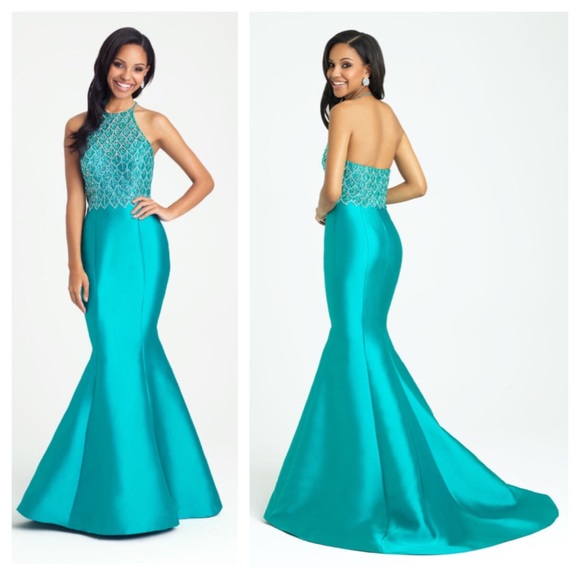 madison james Dresses & Skirts - Teal blue prom dress